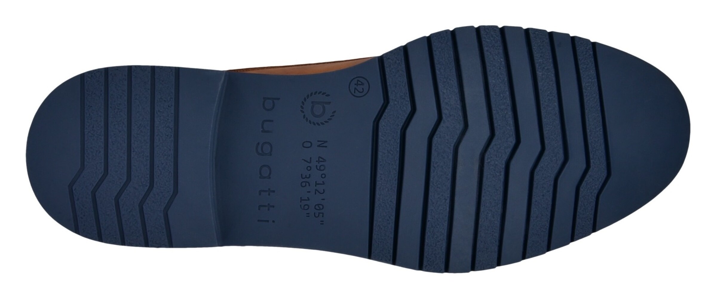 bugattiCipele na vezanje - smeđa boja