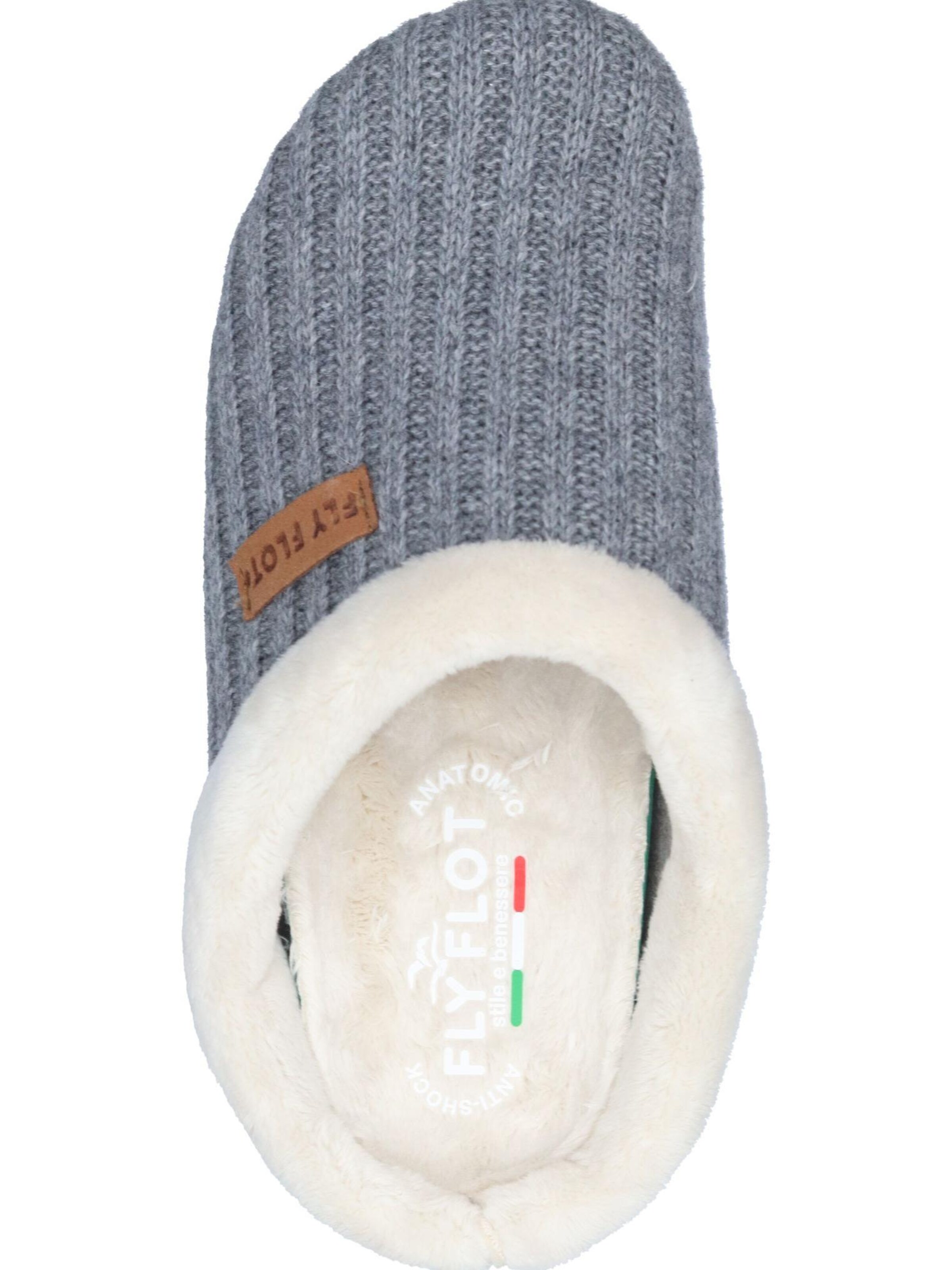 FLY FLOT Slippers in Grey