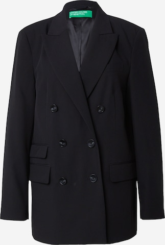 UNITED COLORS OF BENETTON Blazer in Black: front