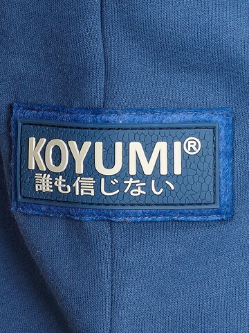 Koyumi Sweatshirt 'Suheyla Love It' in Blue