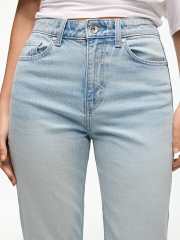 Bershka Szabványos Farmer 'MOM' - kék