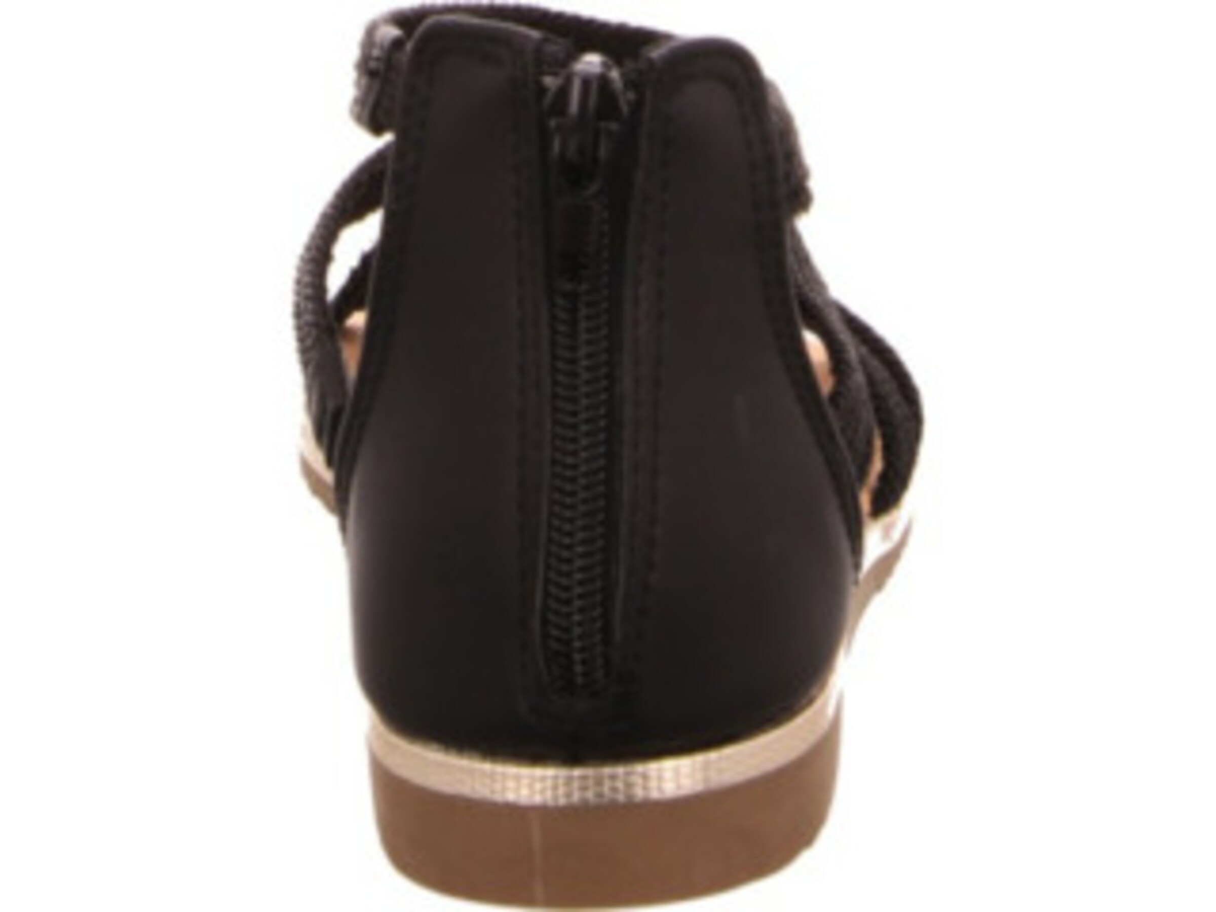 JANE KLAIN Sandale in Schwarz