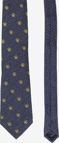 Gianni Versace Tie & Bow Tie in One size in Blue: front