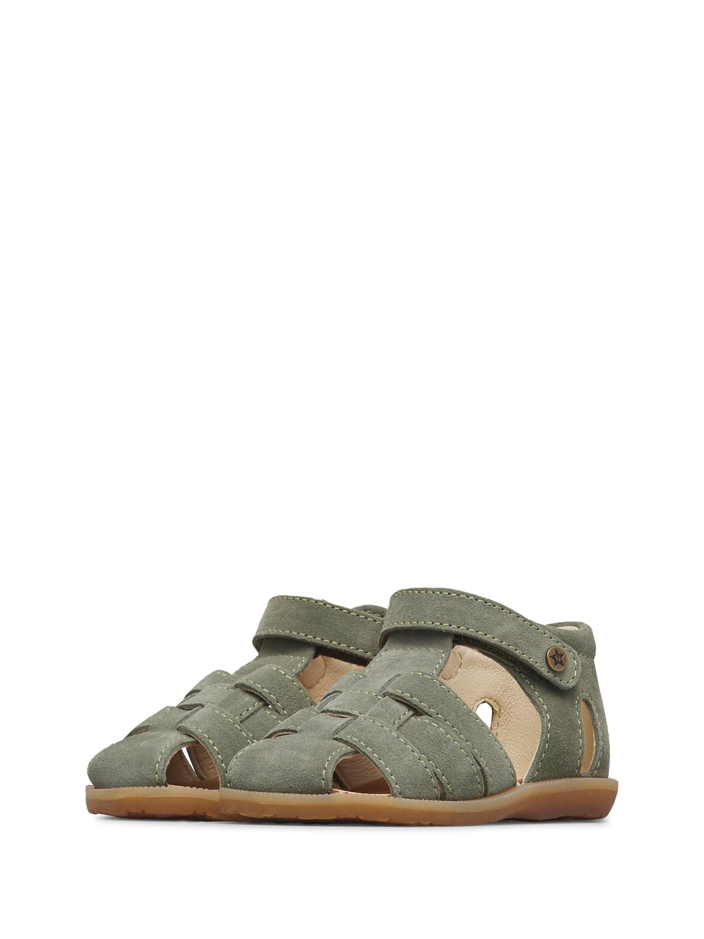 NATURINO Open shoes 'Zaffiro' in Green