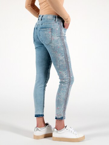 Miracle of Denim Skinny Jeans 'Sina' in Blauw