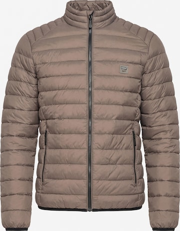 Carrera Jeans Outdoorjacke 'Upright-Collar' in Beige: Vorderseite