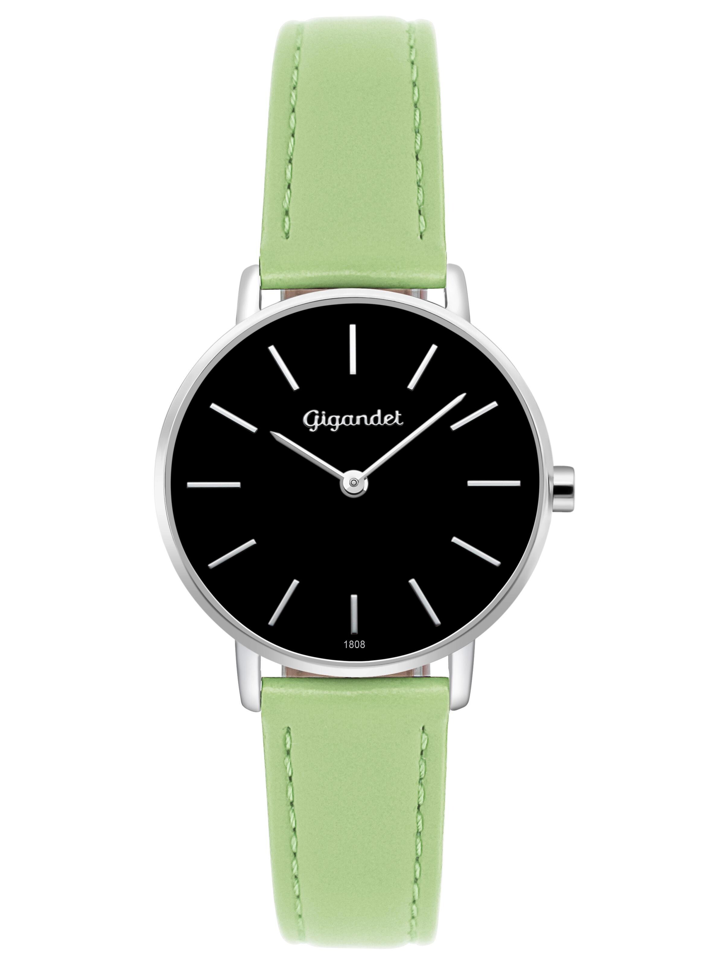 Gigandet Analog Watch 'MINIMALISM' in Green: front