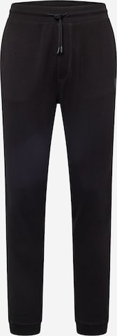 Effilé Pantalon ' Sestart ' BOSS en noir : devant