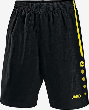 JAKO Workout Pants in Black: front
