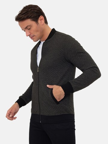 Sir Raymond Tailor Sweatjacke 'Napoli' in Grau
