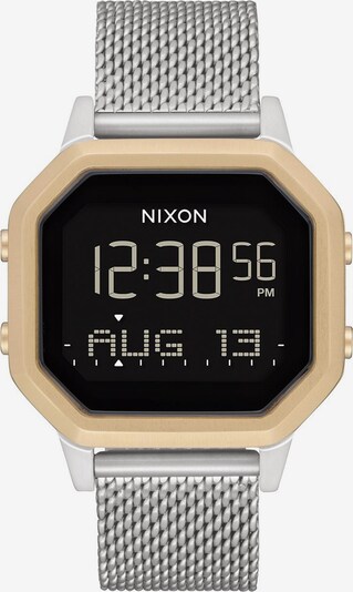 Nixon Digital Watch 'Siren Milanese' in Gold / Silver, Item view