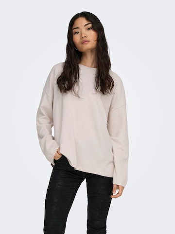 ONLY Свитер 'ONLLOYAL AMALIO' в Бежевый: спереди