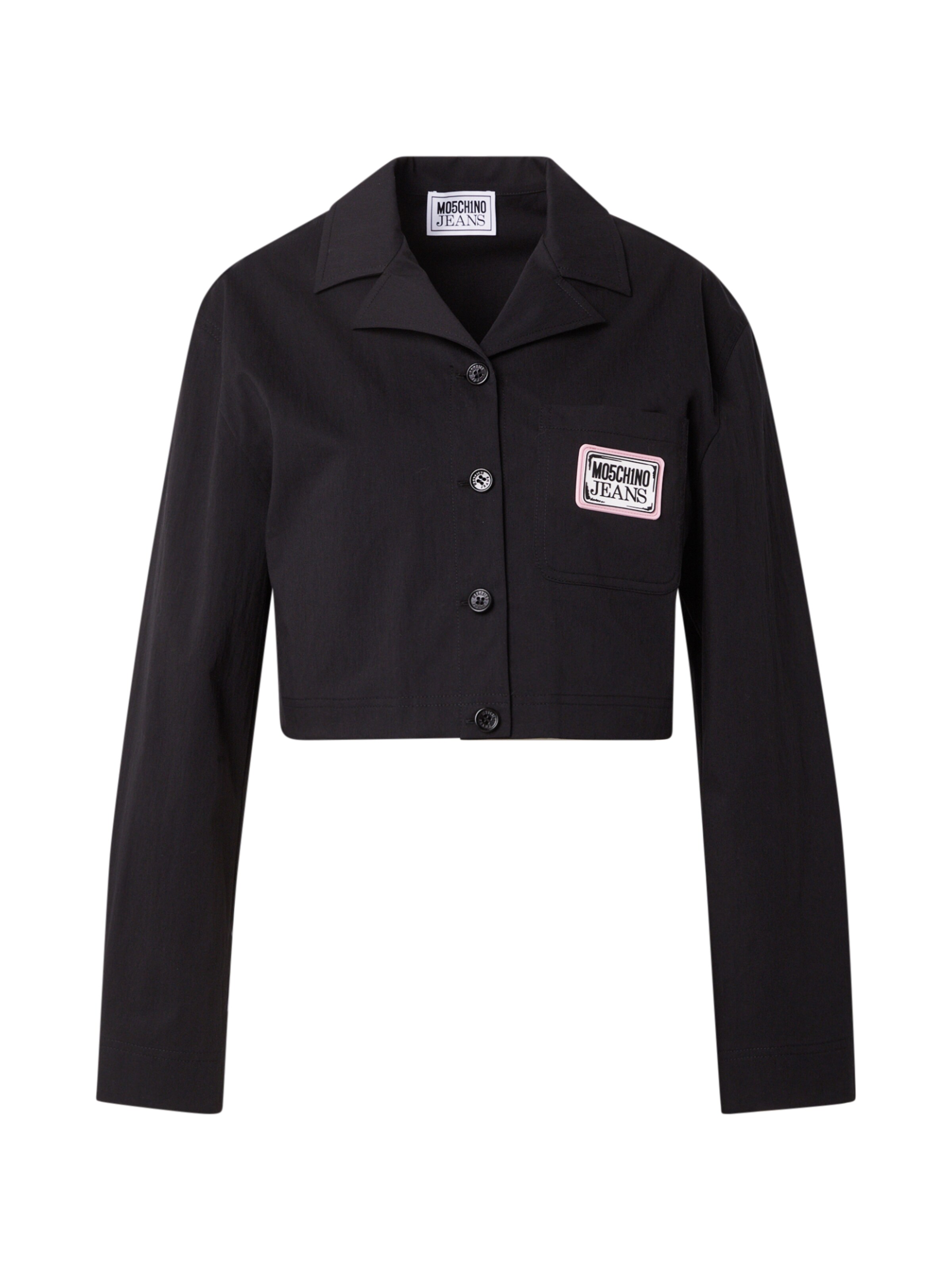 Moschino Jeans Blouse in Black: front