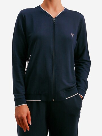 JOOP! Sweatjacke ' Leisure ' in Blau: Vorderseite