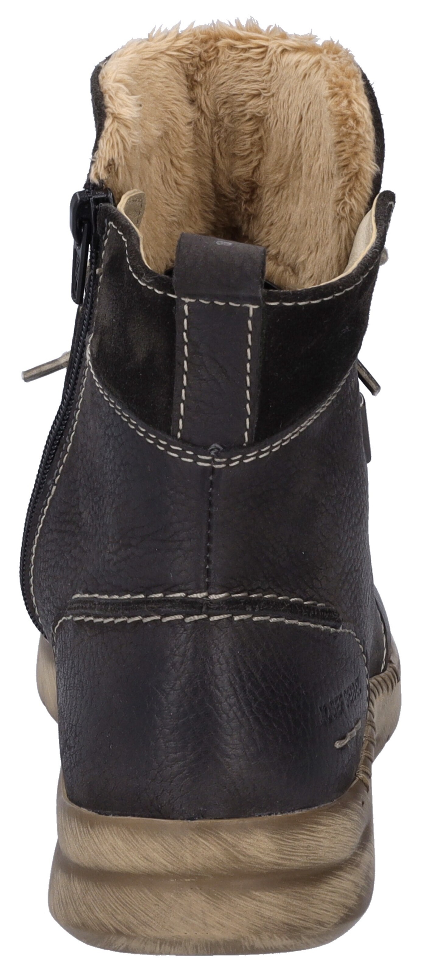 JOSEF SEIBEL Schnürstiefelette 'Cony' in Schwarz