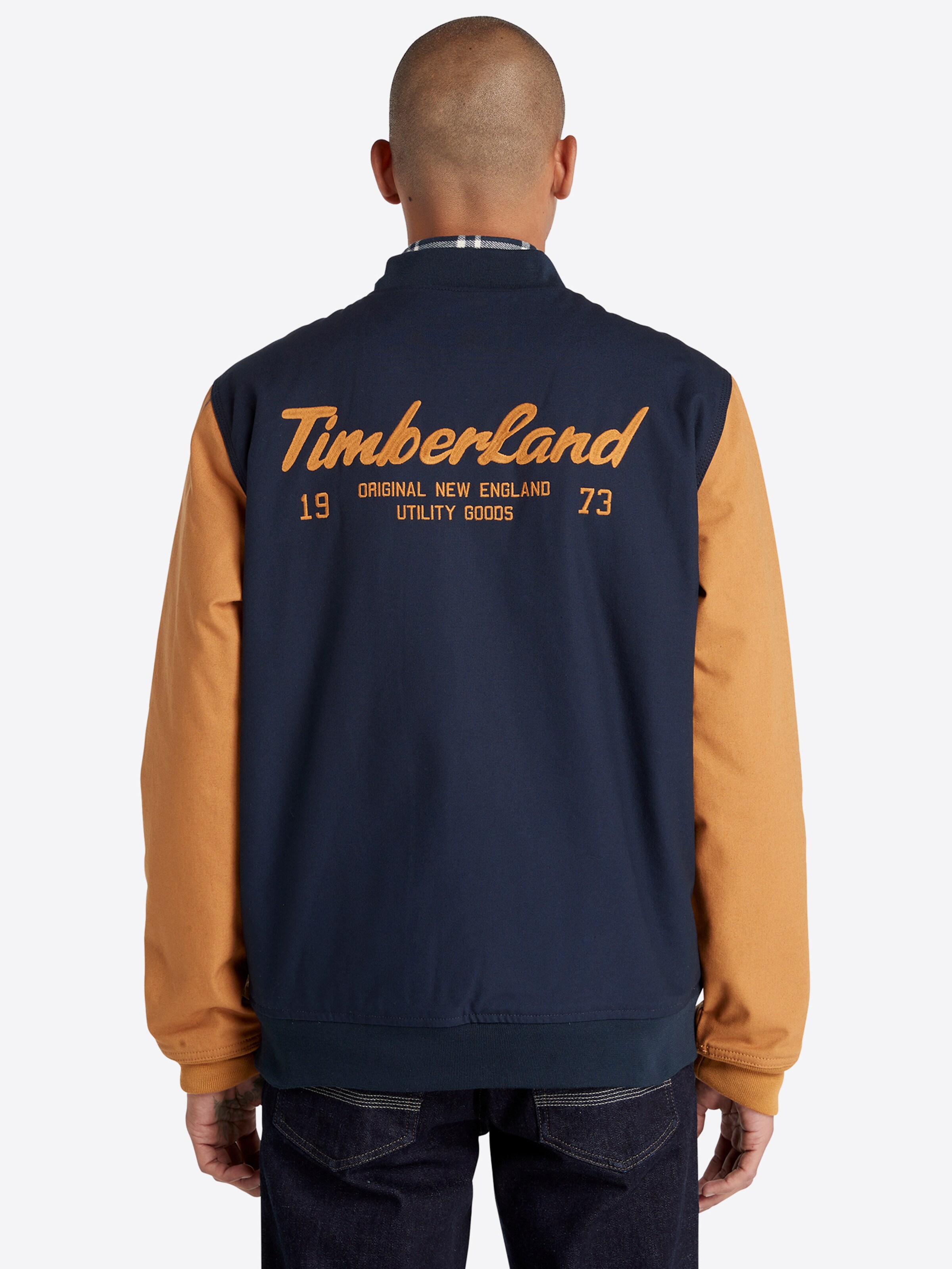 Veste clearance timberland bleu