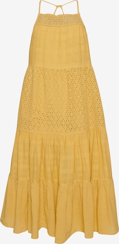 Superdry Dress in Yellow: front