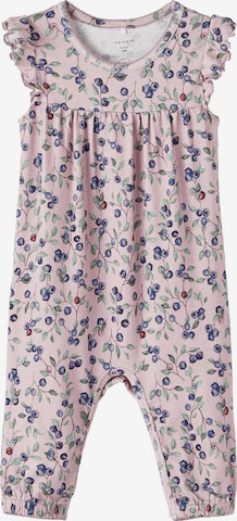 NAME IT Dungarees 'Blueberry' in Pink: front