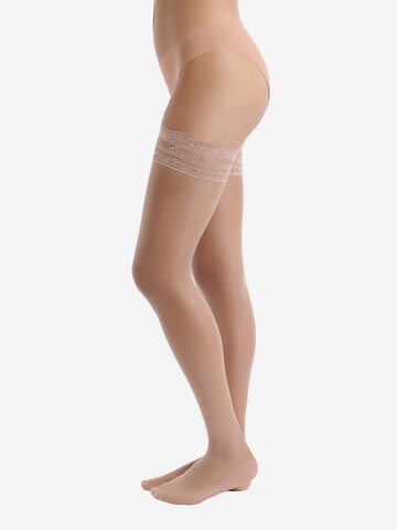 ETAM Fine Stockings in Beige: front