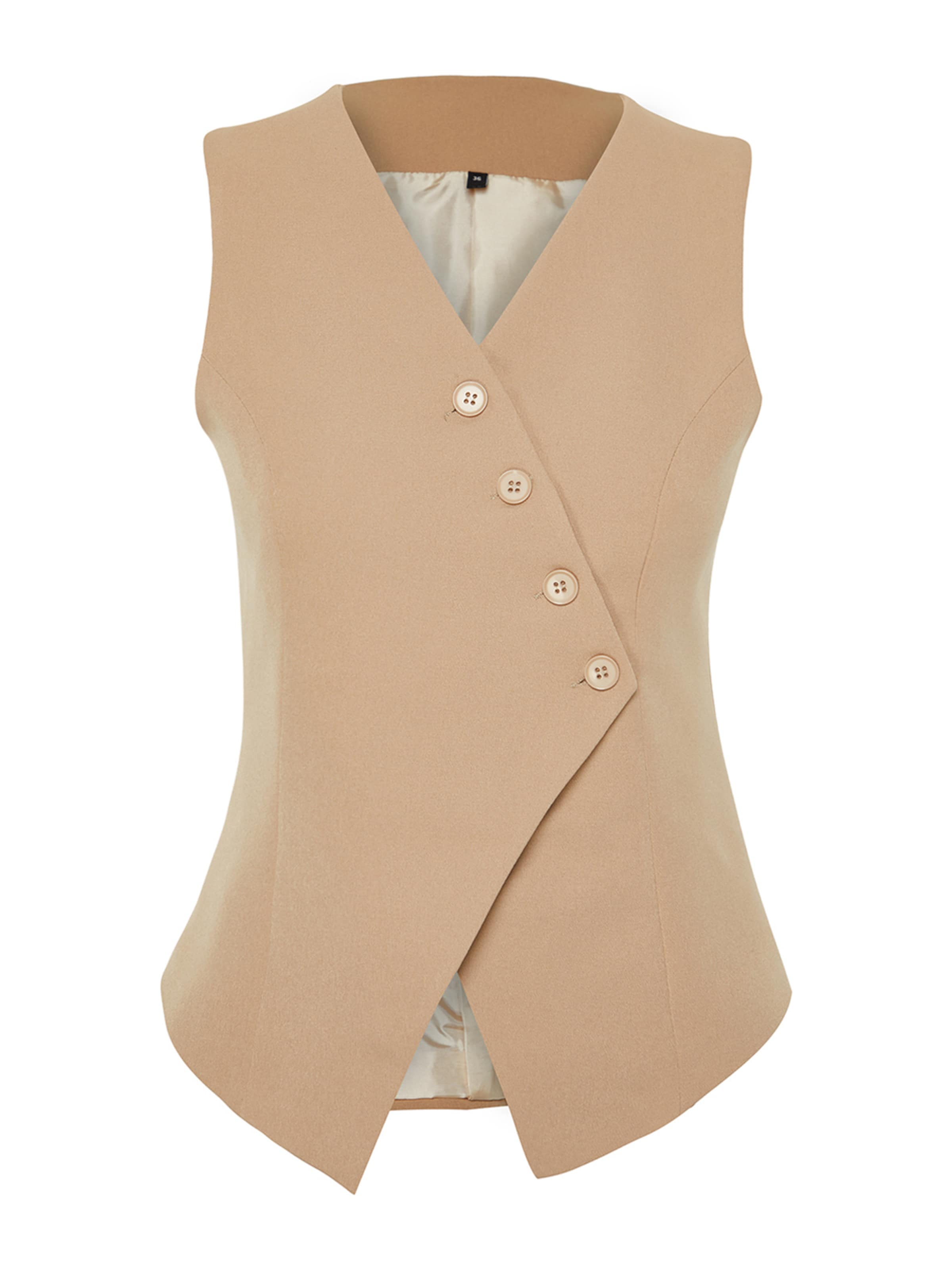 Trendyol Anzugweste in Beige: Vorderseite