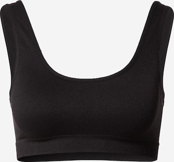 Monki Bustier BH in Zwart: voorkant