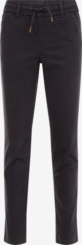 WE Fashion Regular Broek in Blauw: voorkant