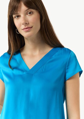 COMMA Bluse in Blau