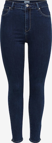 Skinny Jean 'Option' ONLY en bleu : devant