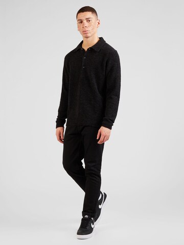 NN07 - Pullover 'Alfie' em preto