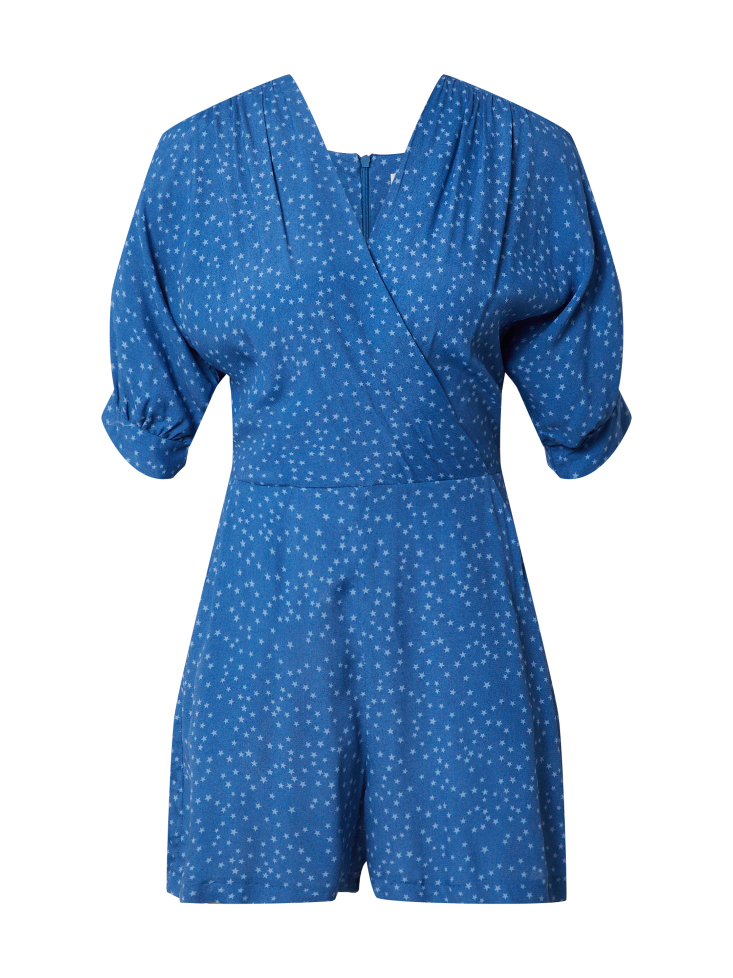 Taglie comode Donna Closet London Tuta jumpsuit in Blu, Blu Chiaro 
