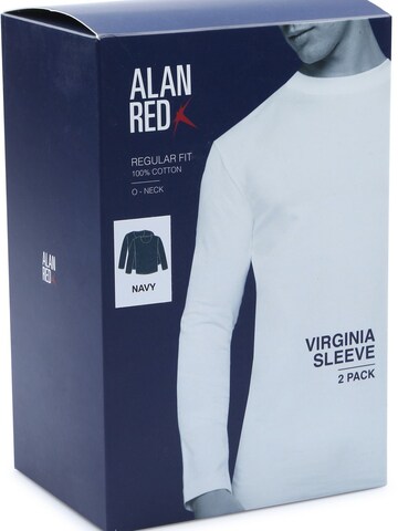 alan red Shirt 'Virginia' in Blue