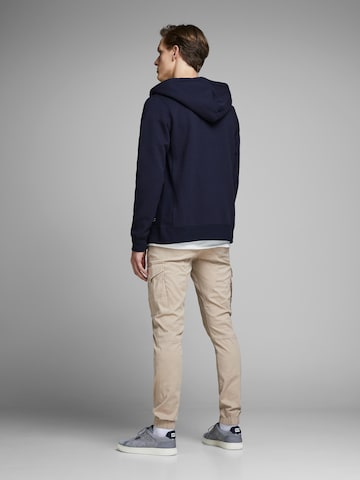 JACK & JONES Tapered Cargobukser 'Paul Flake' i beige