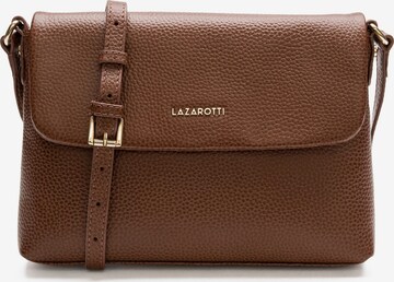 Lazarotti Crossbody Bag 'Bologna' in Brown: front