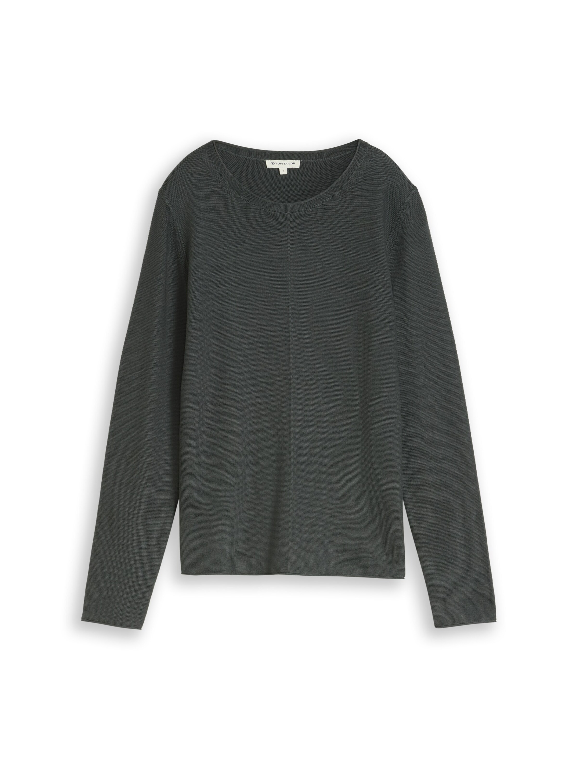 TOM TAILOR Sweater in Green: front