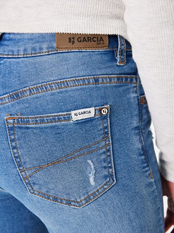 GARCIA Skinny Jeansy 'Rianna' w kolorze niebieski
