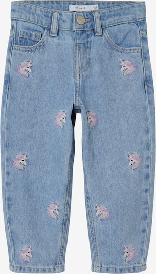 NAME IT Jeans 'BELLA' in Blue denim / Reed / Lilac, Item view