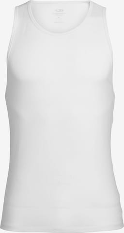 ICEBREAKER Baslagerkläder 'Anatomica' i vit: framsida