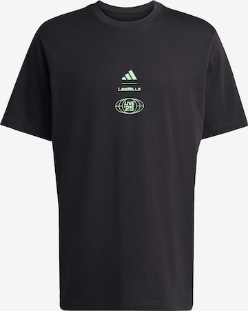 ADIDAS PERFORMANCE Performance Shirt 'LESMILLS TOUR' in Black: front