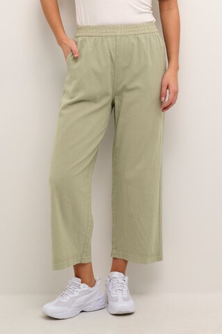 Kaffe Bootcut Broek 'Anaya' in Groen