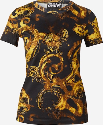 Versace Jeans Couture Shirt in Zwart: voorkant