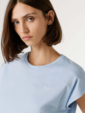 Pepe Jeans T-Shirt 'Bloom' in Blau