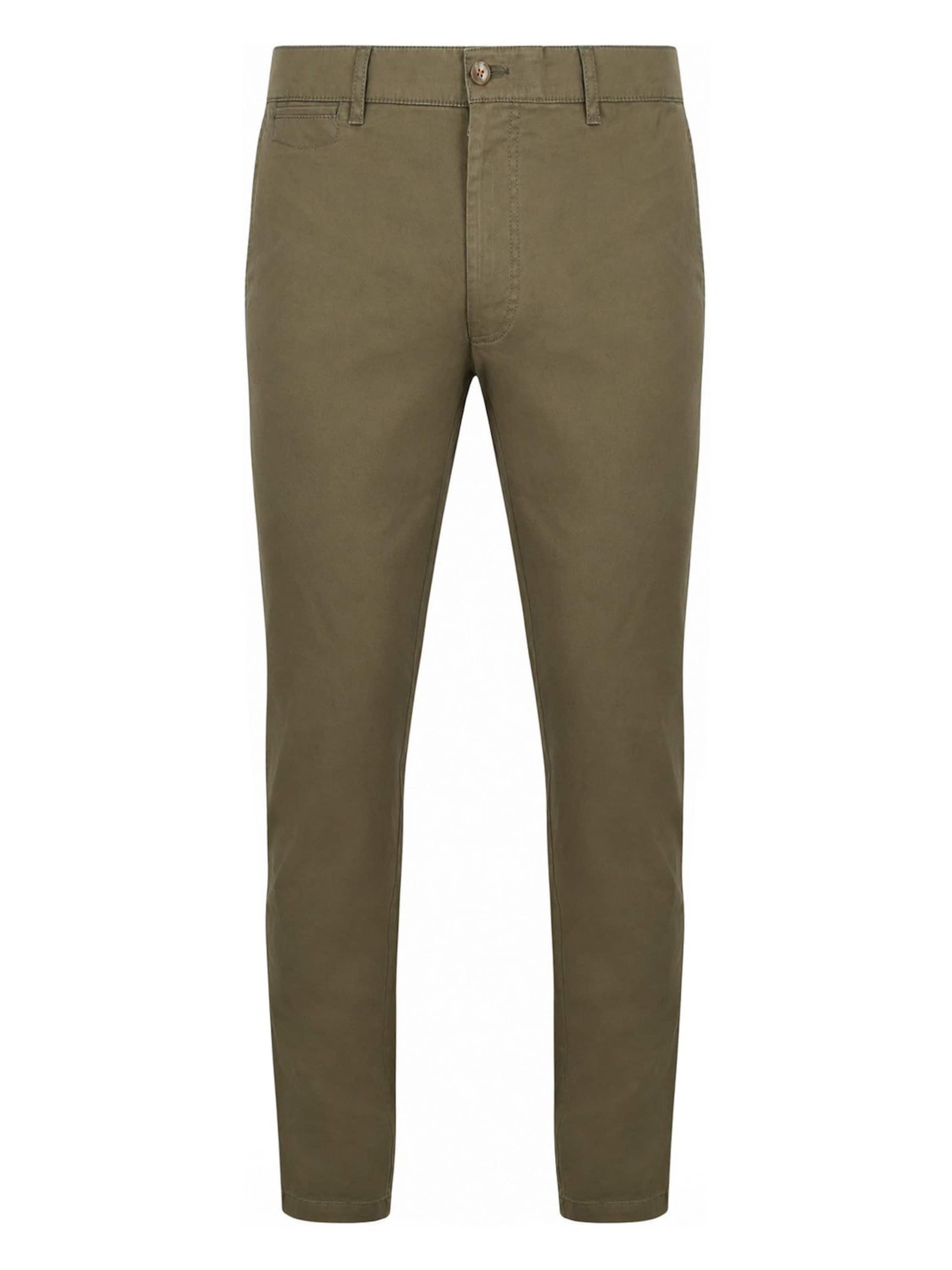 Regular Pantalon chino 'Plato' Suitable en vert : devant