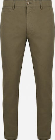 Suitable Chino 'Plato' in Groen: voorkant