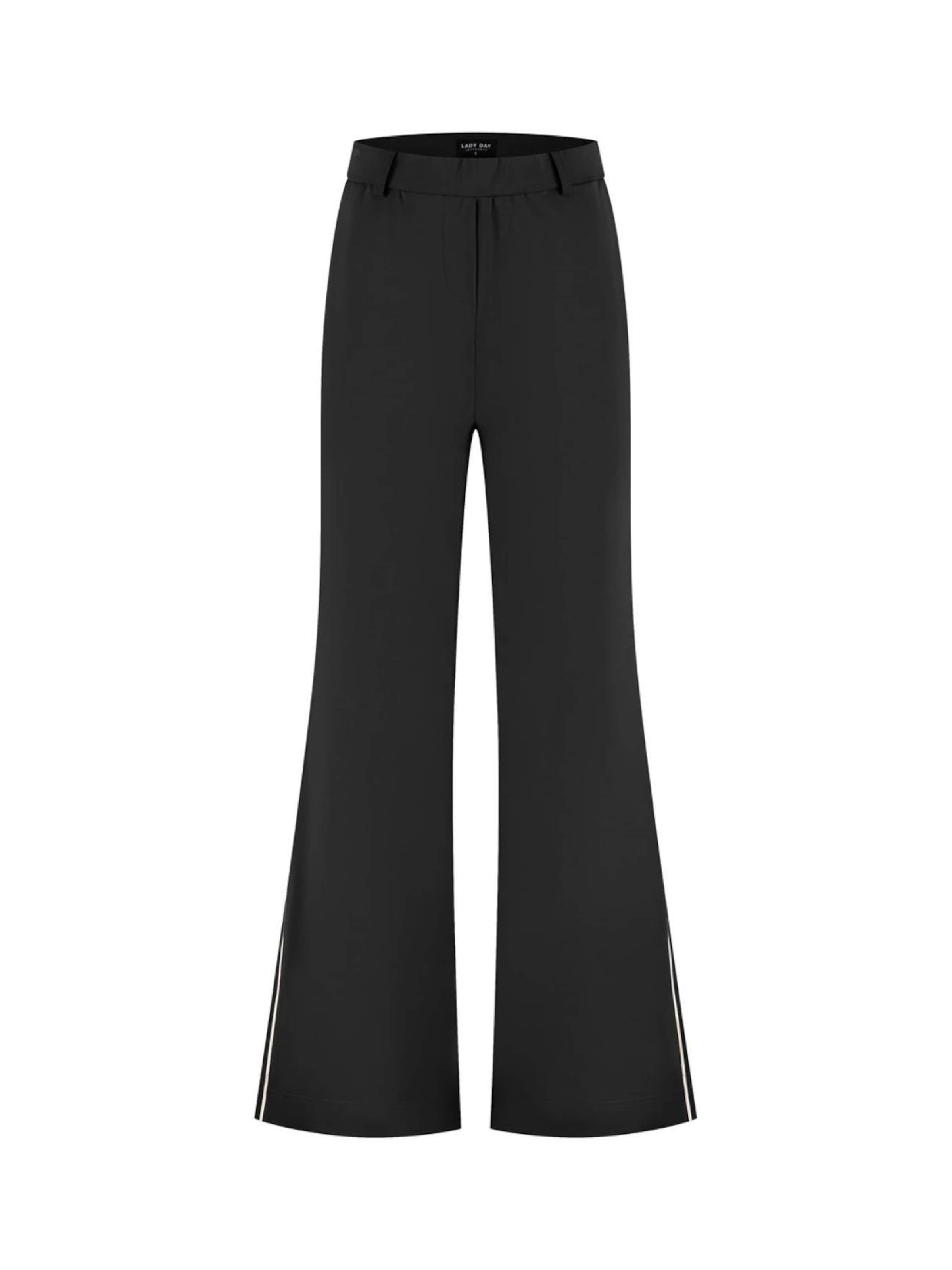 Lady Day Regular Trousers 'Lady Day Eleyn' in Black: front