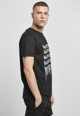 Mister Tee Regular Fit T-Shirt 'Whatever' in Schwarz