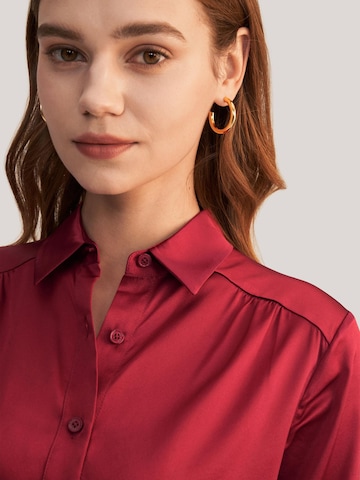 Lilysilk Bluse‌‌‌‌‌‌‌‌‌ in Rot