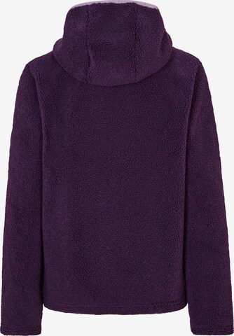 ZIENER Athletic Fleece Jacket 'JUHA' in Purple