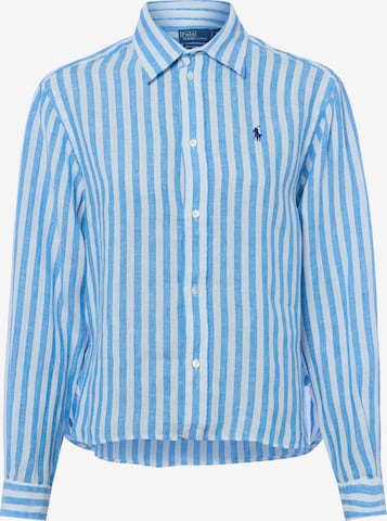 Chemisier Polo Ralph Lauren en bleu : devant