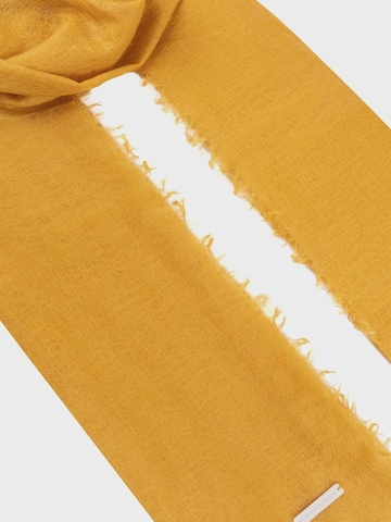 Écharpe SILK & CASHMERE en jaune