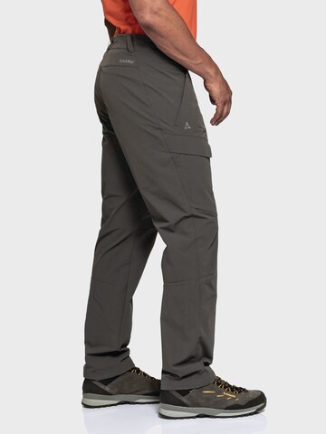 Schöffel Regular Outdoor trousers 'Kitzstein' in Grey